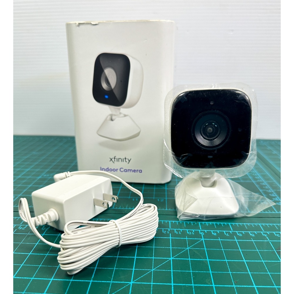 Xfinity xCam3 Indoor HD WiFi Security Camera White Night Vision C3SC12250000BA